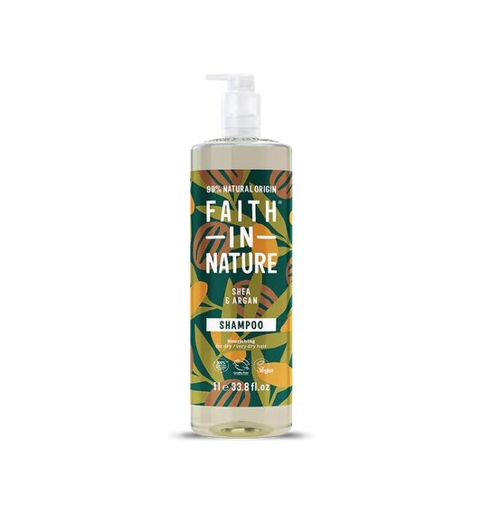 Faith in Nature Shea & Argan Shampoo 1 litre