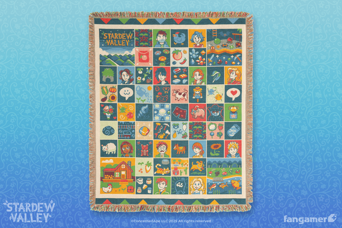 Farmhouse Patchwork Throw Blanket