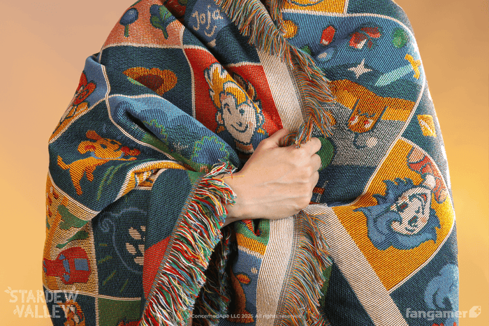 Farmhouse Patchwork Throw Blanket
