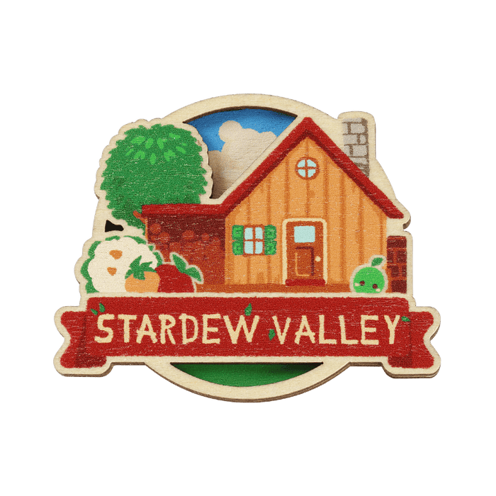Farmhouse Wooden Pin