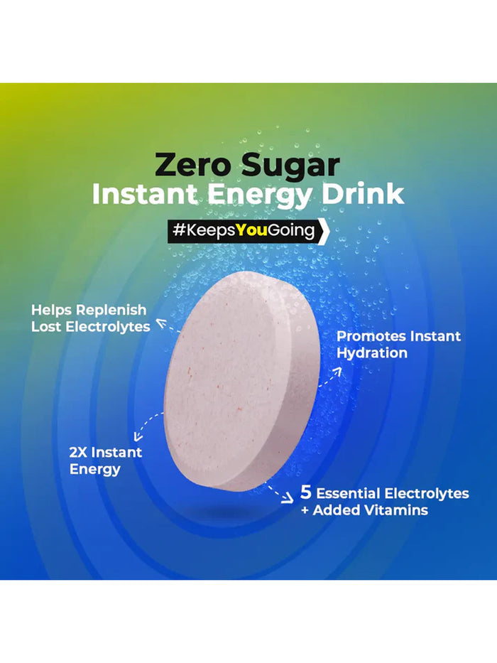Fast&Up Ice Current Reload Zero Sugar Effervescent - 80 Tablets (Pack of 4)