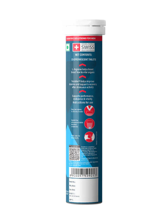 Fast&Up Man Extend Effervescent - 60 Tablets (Pack of 3)