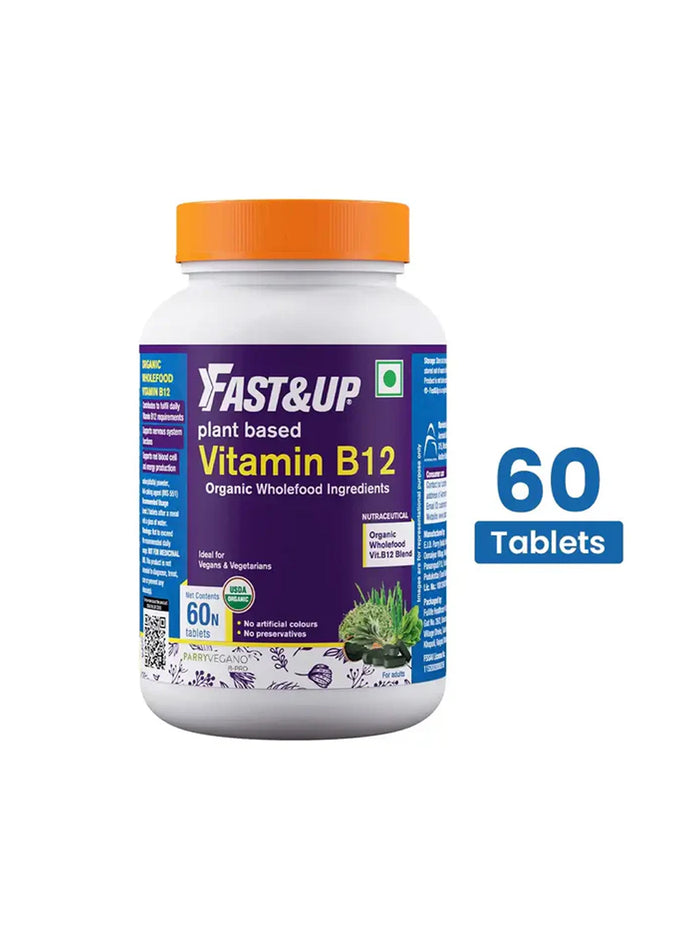 Fast&Up Plant Based Vitamin B12 (60 Tablets)