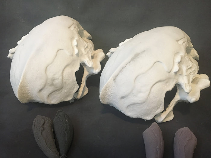 FATALIS BLANK MASK- READY TO SHIP