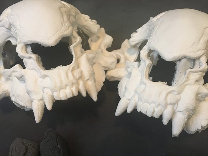 FATALIS BLANK MASK- READY TO SHIP