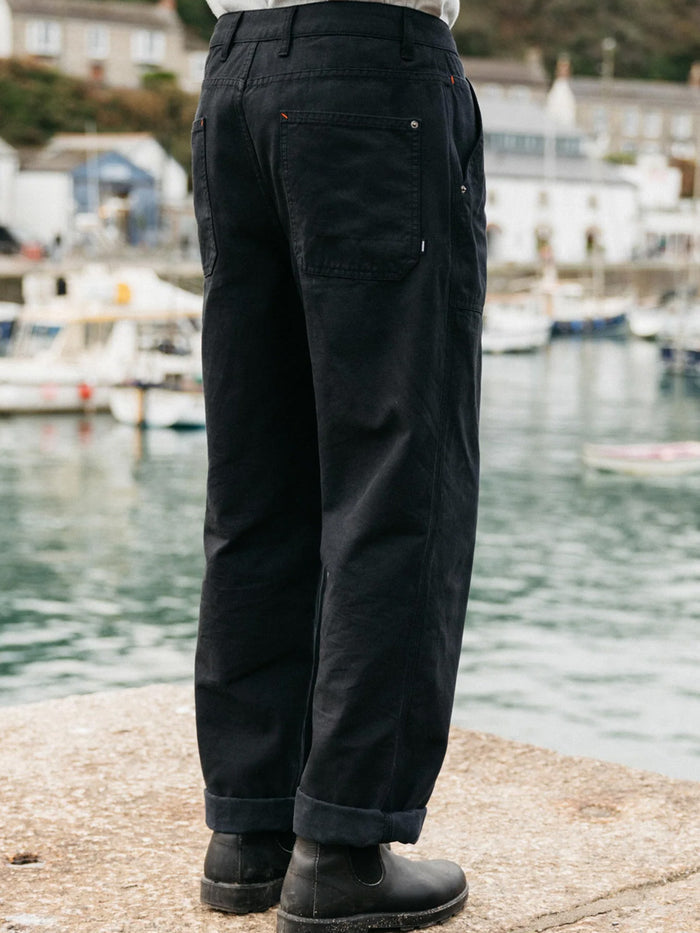 FINISTERRE BASSET TROUSER - BLACK PANTS FINISTERRE