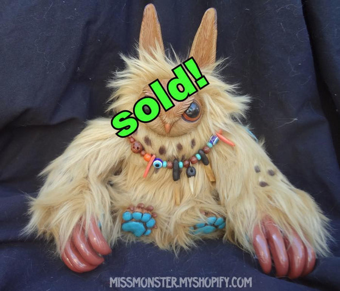 FINKLE THE BABY OWLBEAR DOLL