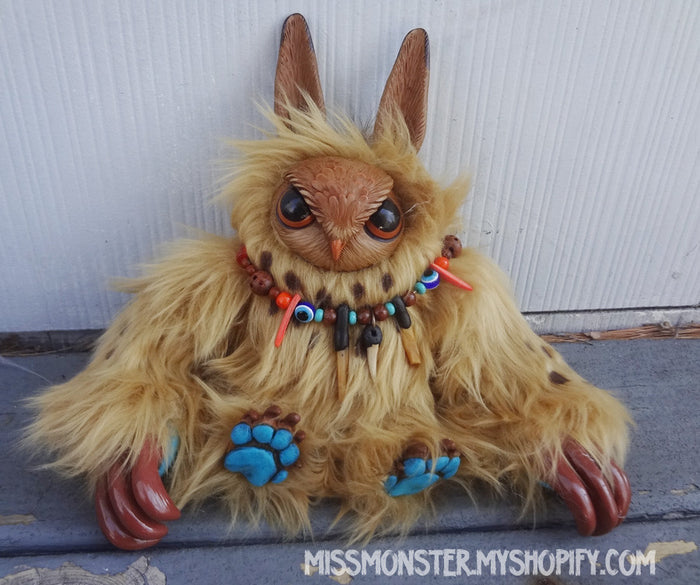 FINKLE THE BABY OWLBEAR DOLL