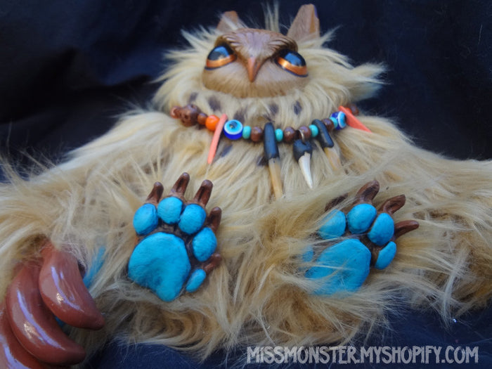 FINKLE THE BABY OWLBEAR DOLL