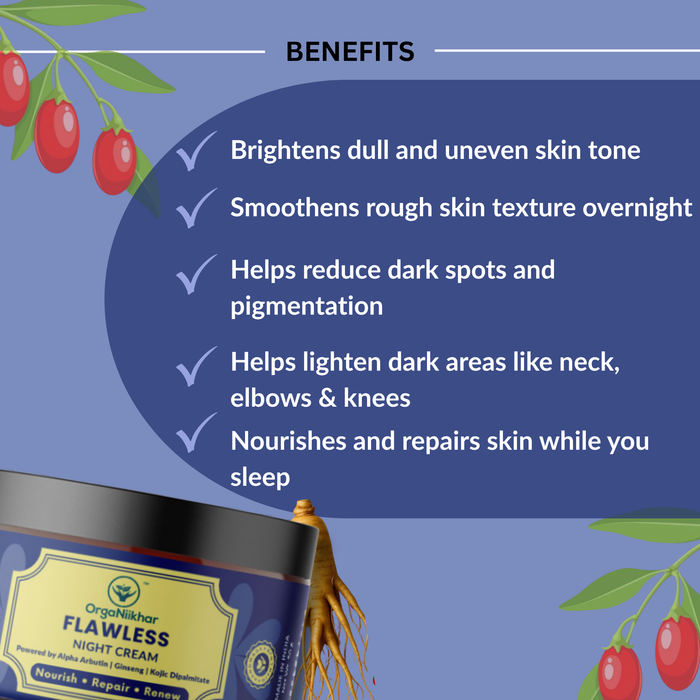 Flawless - Night Face Cream
