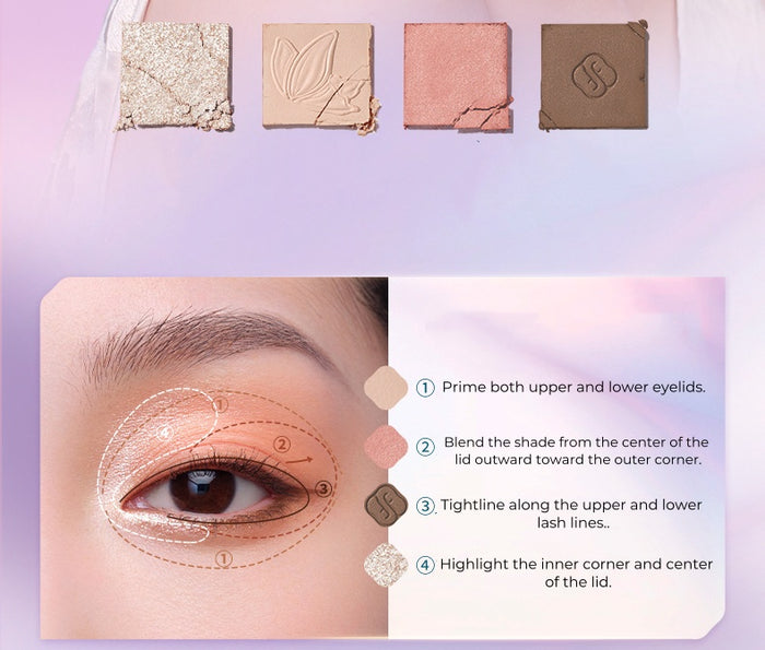 Florasis Butterfly Wings Eyeshadow Palette T4898