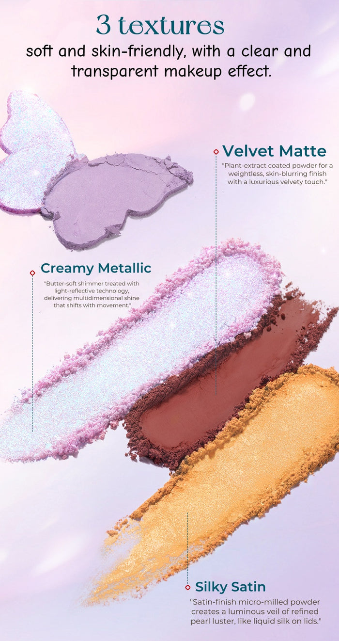 Florasis Butterfly Wings Eyeshadow Palette T4898