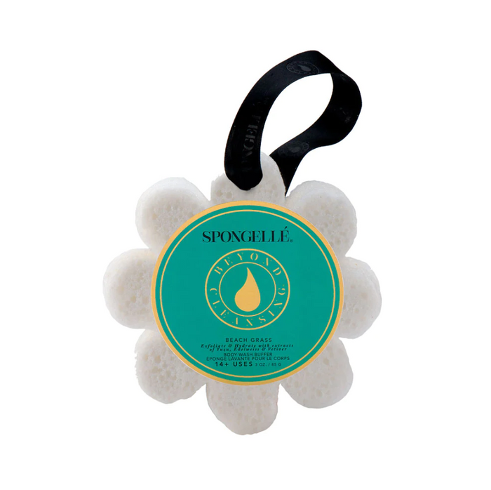 Flower Spongette 3oz Bath & Body in Beach Grass at Wrapsody