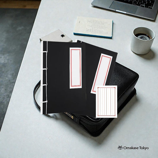 Fogman Japanese Bound Notebook Set – A5 Vertical Writing
