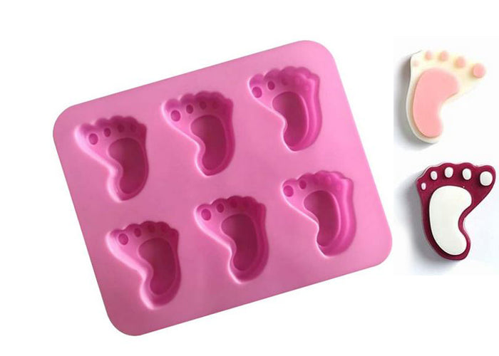 Footprint Mold - 6 Cavity