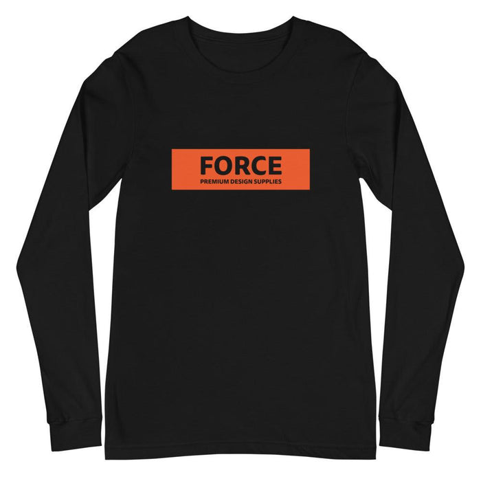 FORCE Orange Unisex Long Sleeve Tee - Billyforce Shop