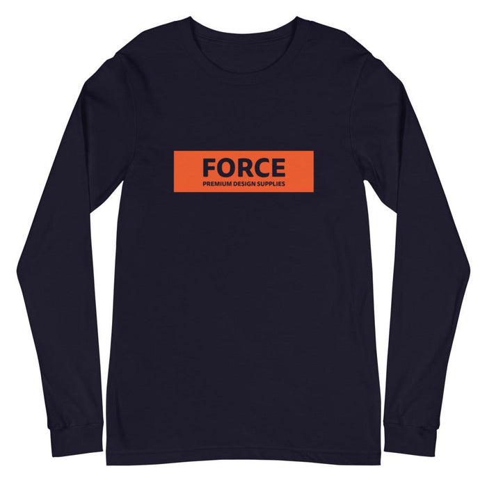FORCE Orange Unisex Long Sleeve Tee - Billyforce Shop