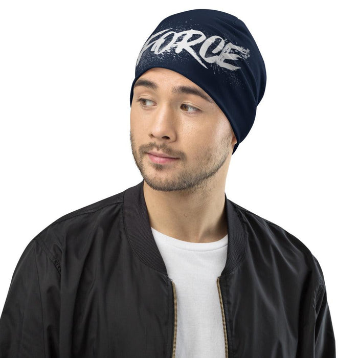 FORCE Splashed! All-Over Print Beanie (Navy) - Billyforce Shop