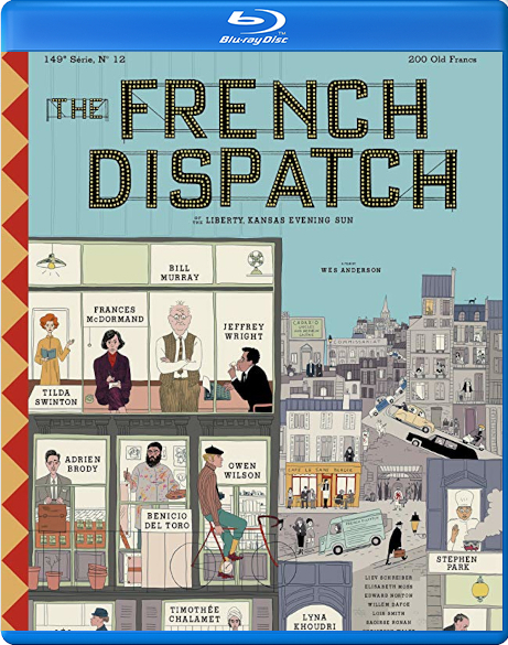 French Dispatch Blu-ray