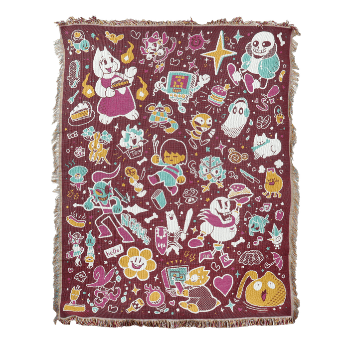 Friends and Foes Throw Blanket