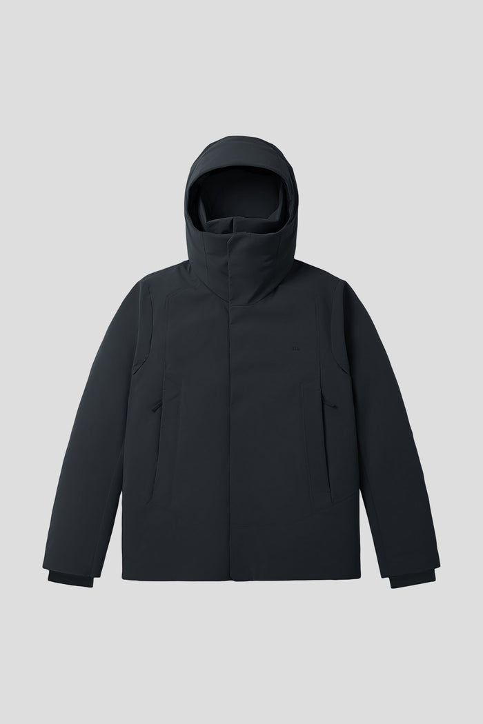 beneunder frostfort – men’s full-protection boxy down jacket (extra warm, long sleeve) #color_black