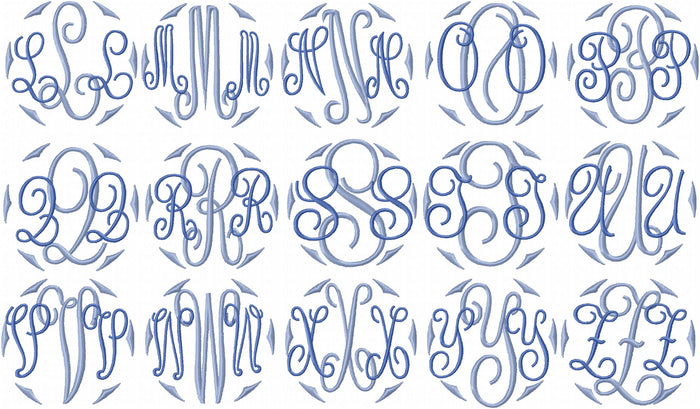 FROU FROU MONOGRAM FONT