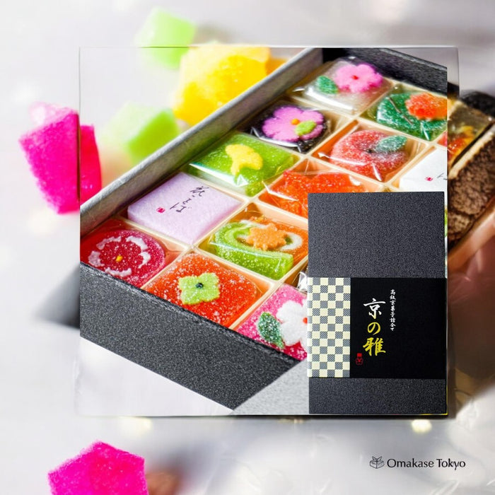 Fukuya Hanazono Jelly & Rakugan Assortment (15 pcs)