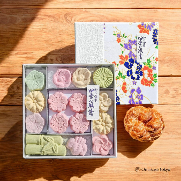 Fukuya Wasanbon Seasonal Japanese Wagashi Sweets