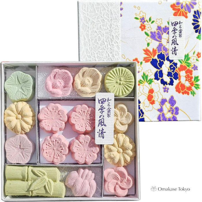 Fukuya Wasanbon Seasonal Japanese Wagashi Sweets