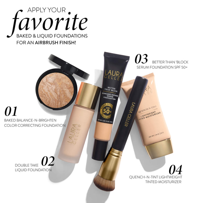 Full coverage foundation brush pairs well with foundations lifestyle