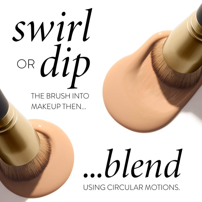 full coverage blending brush - how to use