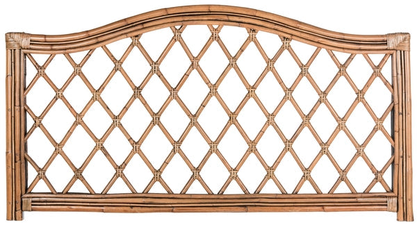 Gabrielle Wicker Headboard in Brown