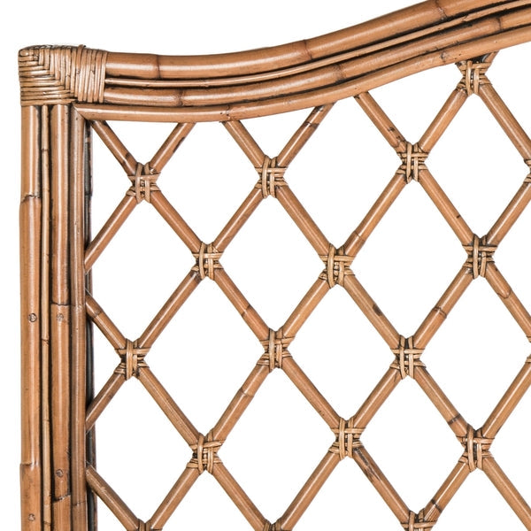Gabrielle Wicker Headboard in Brown