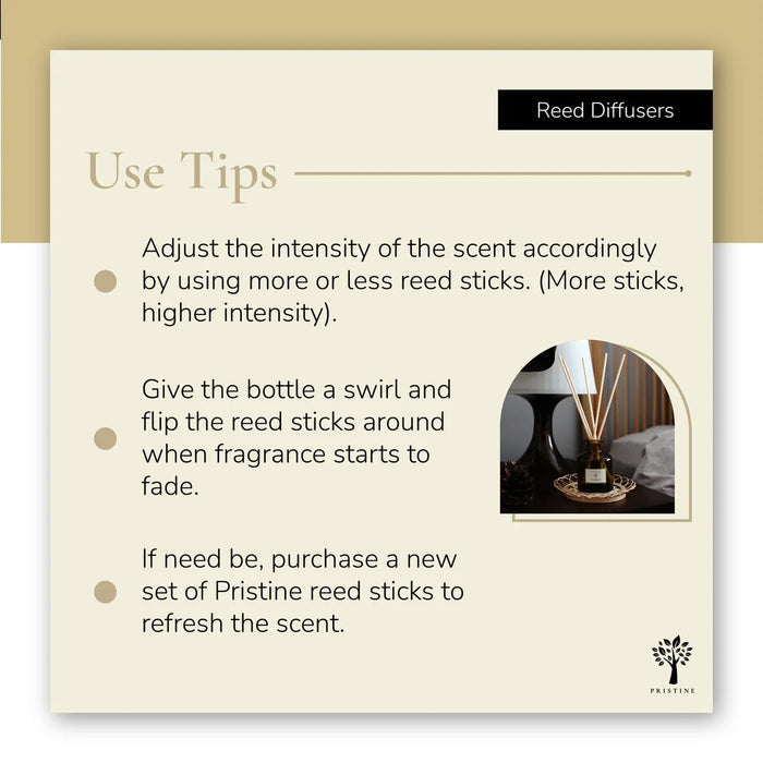 PRISTINE AROMA Garden Scents Reed Diffuser - Lavender 50ml | Isetan KL Online Store