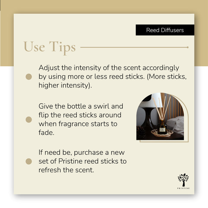 PRISTINE AROMA Garden Scents Reed Diffuser - Lemongrass 50ml | Isetan KL Online Store