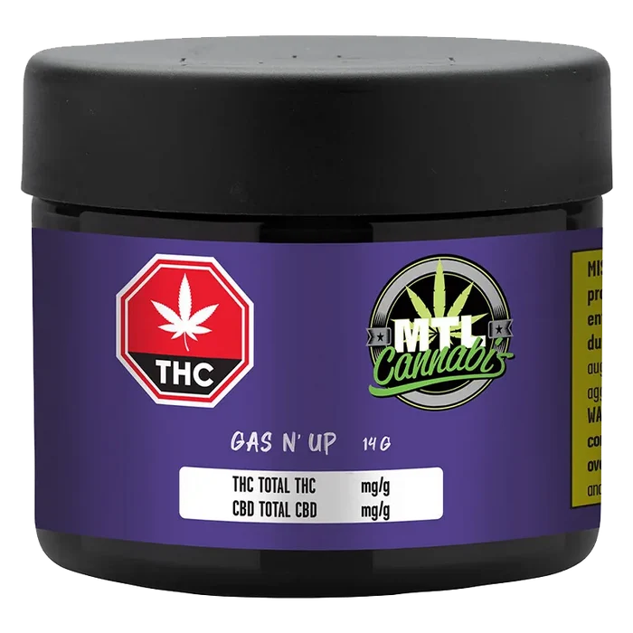 MTL Cannabis 14 g Gas n' Up Flower