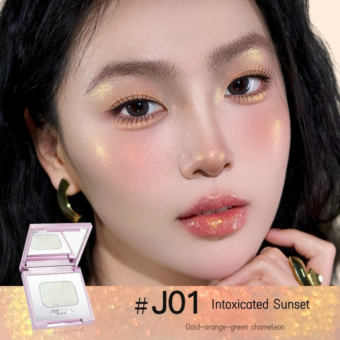 GELLA'S Aurora Chameleon Highlighter Powder T4572