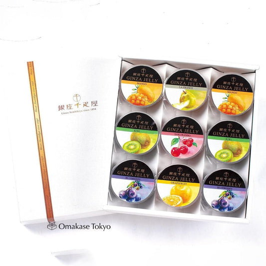 Ginza Sembikiya Fruit Ginza Jelly B (9 counts)