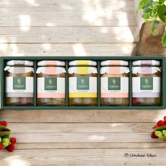 Ginza Sembikiya Fruit Jar Variety 5 set
