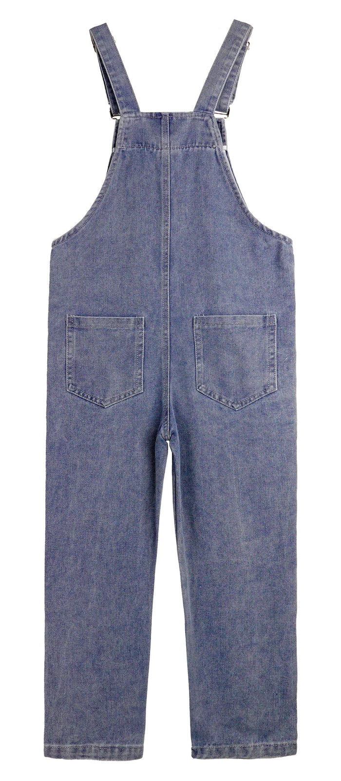 Girls Overalls, Little Big Girls Casual Soft Denim Pants Jumpsuit