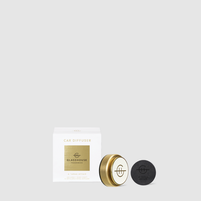 Glasshouse Car Diffuser Scents in A Tahaa Affair at Wrapsody
