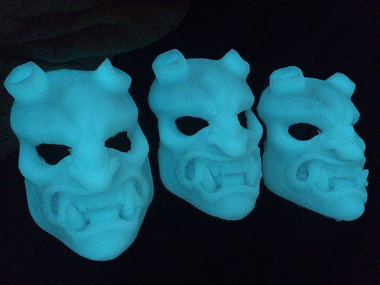 GLOW IN THE DARK KRAMPUS MASK