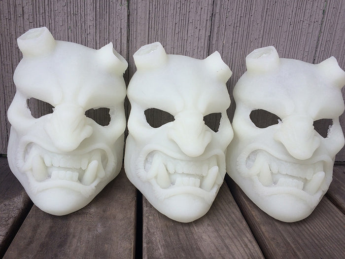 GLOW IN THE DARK KRAMPUS MASK