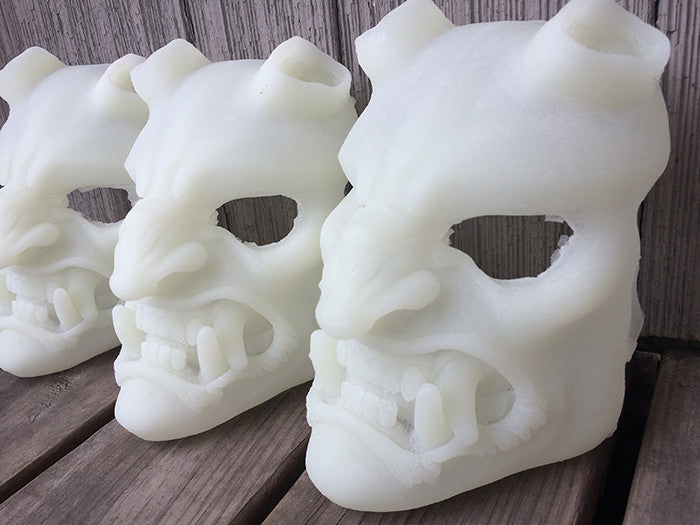 GLOW IN THE DARK KRAMPUS MASK