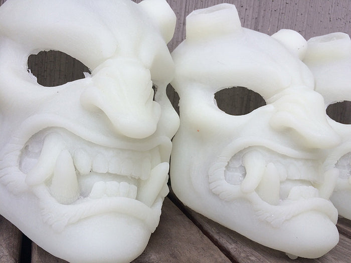 GLOW IN THE DARK KRAMPUS MASK