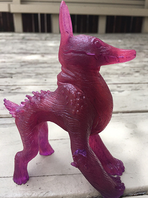 GLOW IN THE DARK, TRANSLUCENT CRAGNOG ART TOY