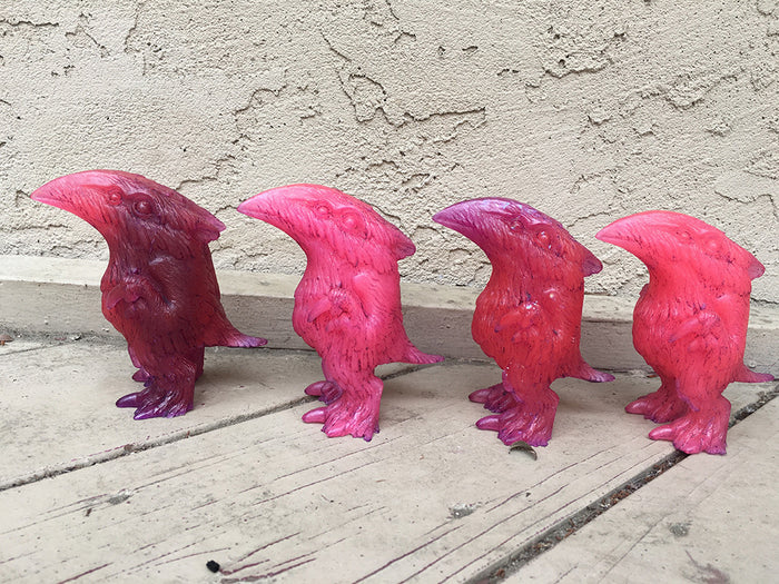 GLOW IN THE DARK, TRANSLUCENT CRAW ART TOY