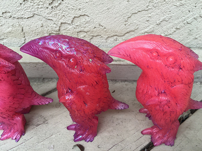 GLOW IN THE DARK, TRANSLUCENT CRAW ART TOY