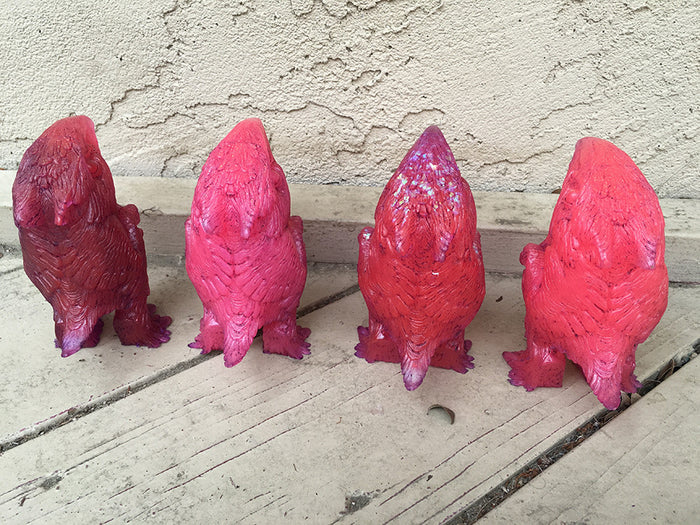 GLOW IN THE DARK, TRANSLUCENT CRAW ART TOY