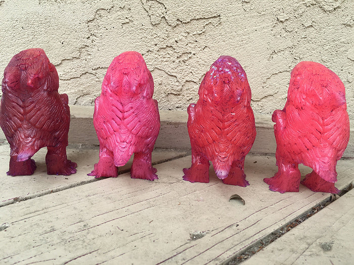 GLOW IN THE DARK, TRANSLUCENT CRAW ART TOY